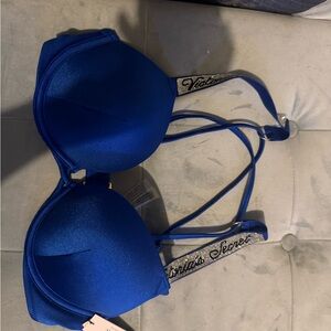 Victoria's Secret Blue Bikini Top